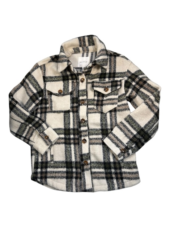Jackets & Blazers - Avec Les Filles Plaid Shacket Button Down Shirt Jacket Size XS
